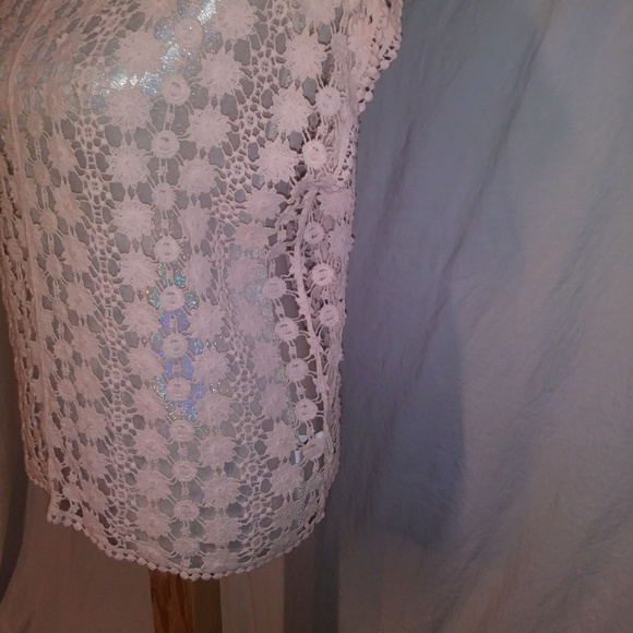 NWT Lauren Conrad knitted Lite Pink Shirt - Picture 3 of 8